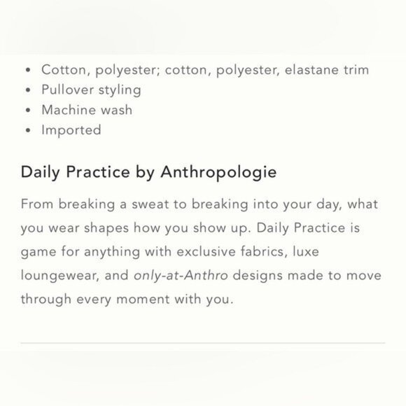 NWT Size XS - Daily Practice by Anthropologie At Play Mini Dress (NWT US$ 108) - Picture 11 of 16